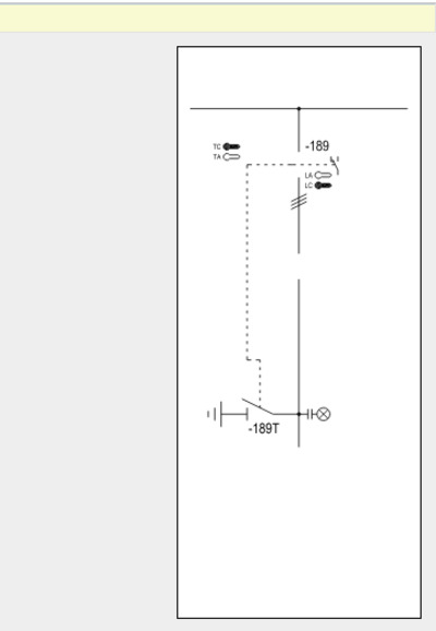 Schema unifilare generato automaticamente da MMS